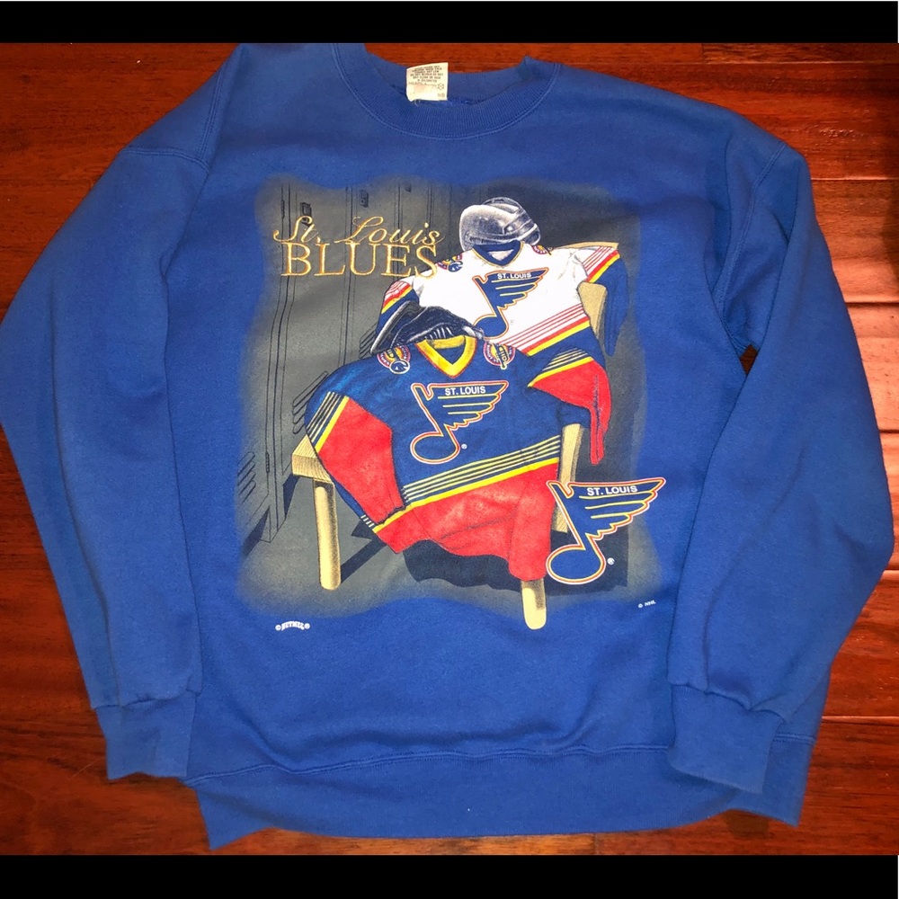 Vintage STL blues sweatshirt
